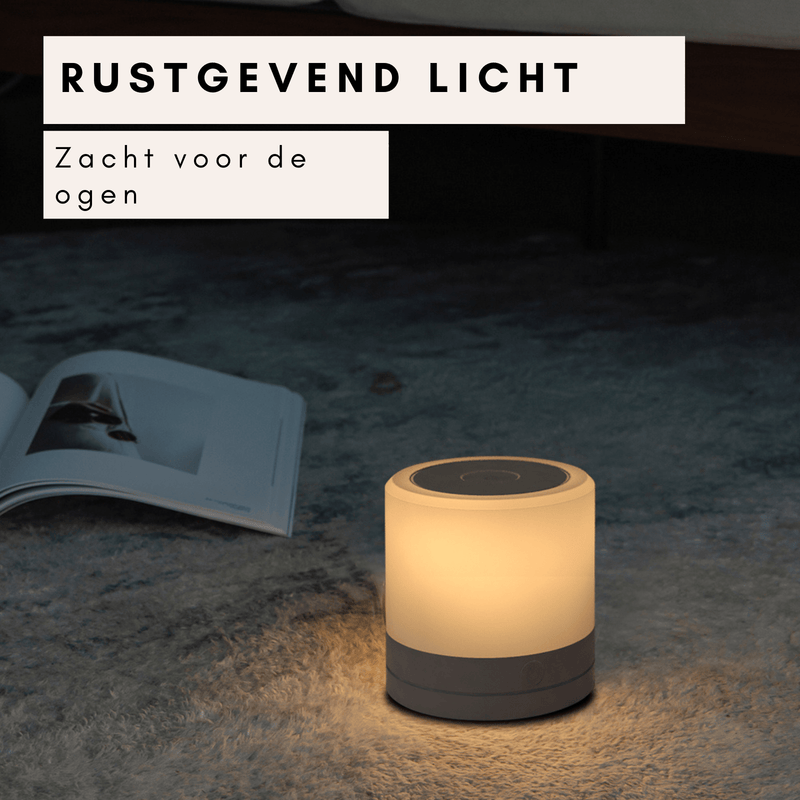 Mini LED nachtlampje - 8 x 6,5 x 6,5 cm - Lucy&