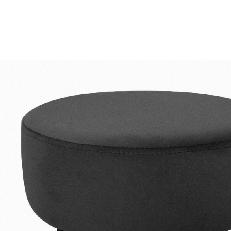 Krukje Valencia Velvet Black - Ø 33 X H 34 cm - Lucy&