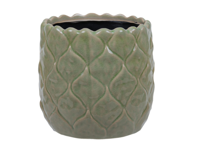 Luxe Bloempot FLOWERPOT Groen – ø 17x16 cm - Lucy&