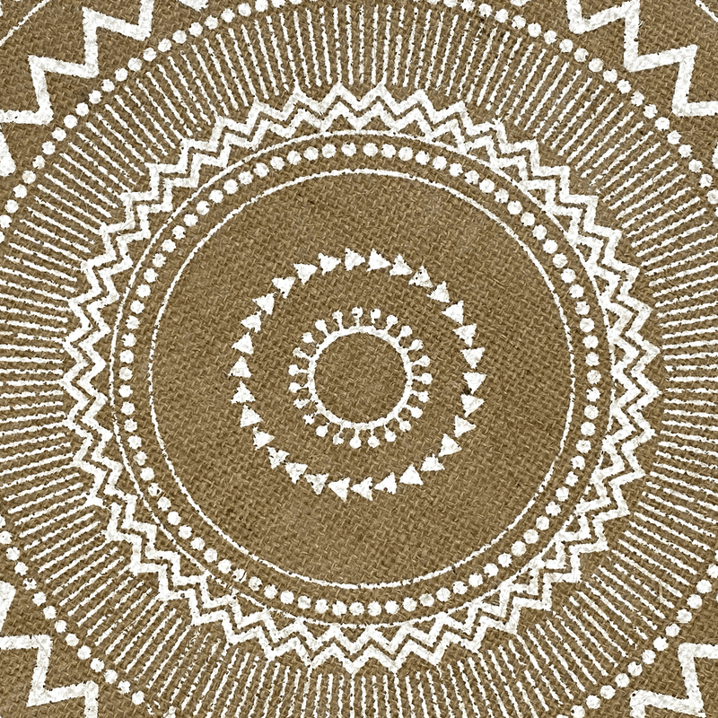 Luxe Placemat JUTE - ø 38 cm - Lucy&