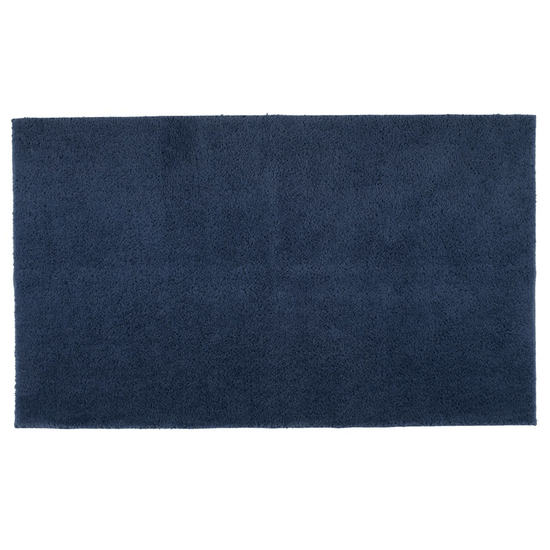 Luxe badmat FUA Navy Blue – 70 x 120 cm - Lucy&