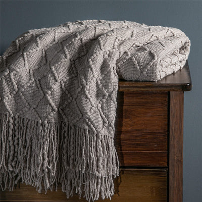 Luxe Plaid Italy Taupe - Lucy's Living