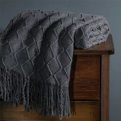 Luxe Plaid Italy Grey - Lucy's Living