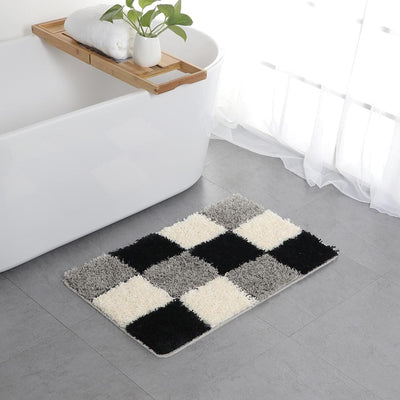 Luxe badmat BLOCKS – 50 x 80 cm - Lucy's Living