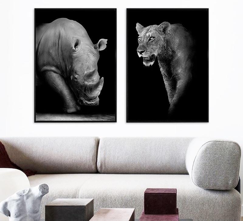 Rhino NO2 Poster - Lucy&