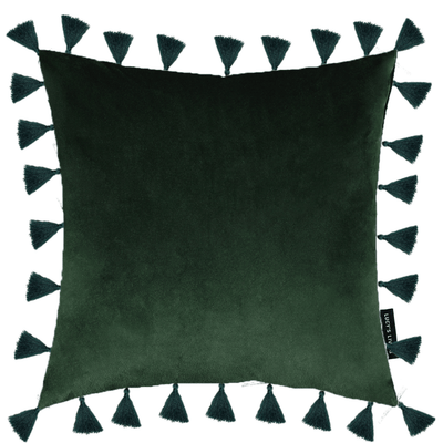 Luxe sierkussen Velvet FRINGE - 45 x 45 cm - Lucy's Living