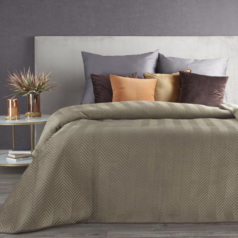 Beddensprei SOFIA/BRAZ Bruin