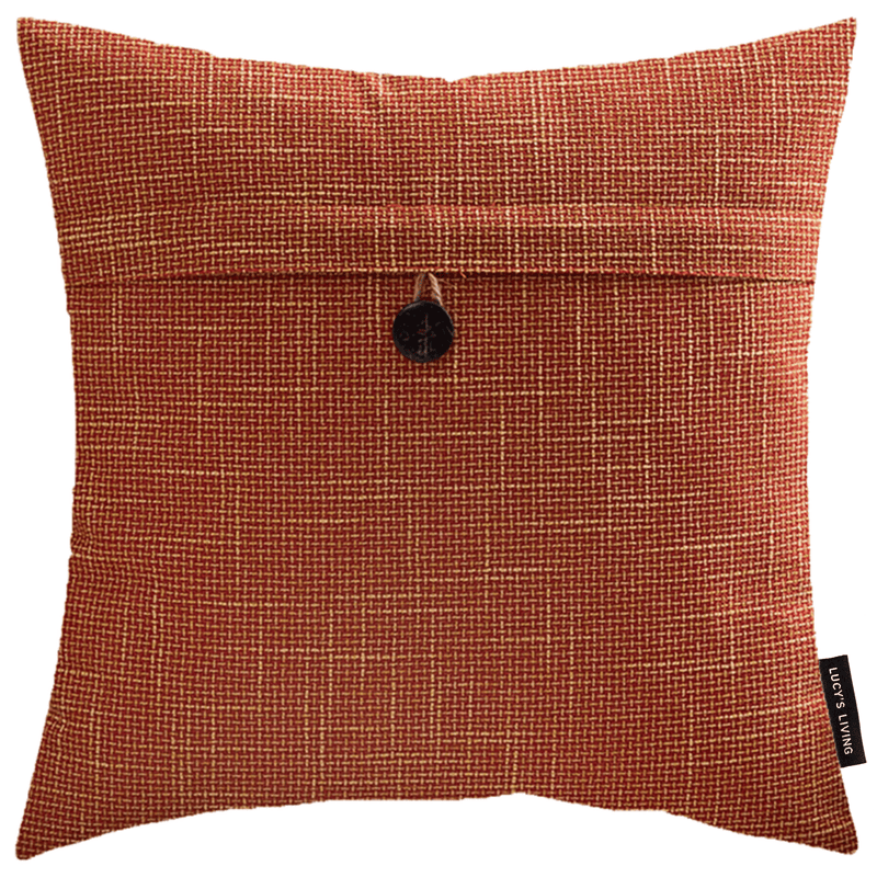 Luxe sierkussen BUTTON - 45 x 45 cm - Lucy&