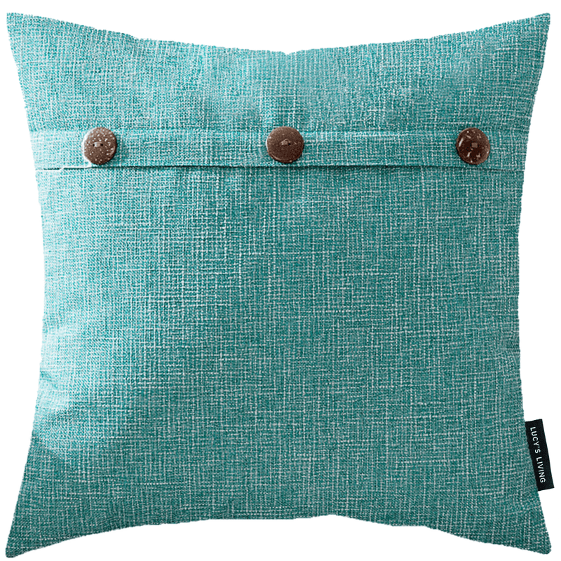 Luxe sierkussen BUTTON - 45 x 45 cm - Lucy&
